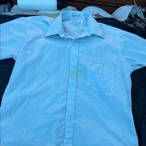 Vintage KETCH Men's Sky Blue Casual Button Down Shirt